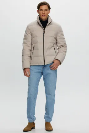 Men's Loro Piana Cashmere Quilted Down Jacket