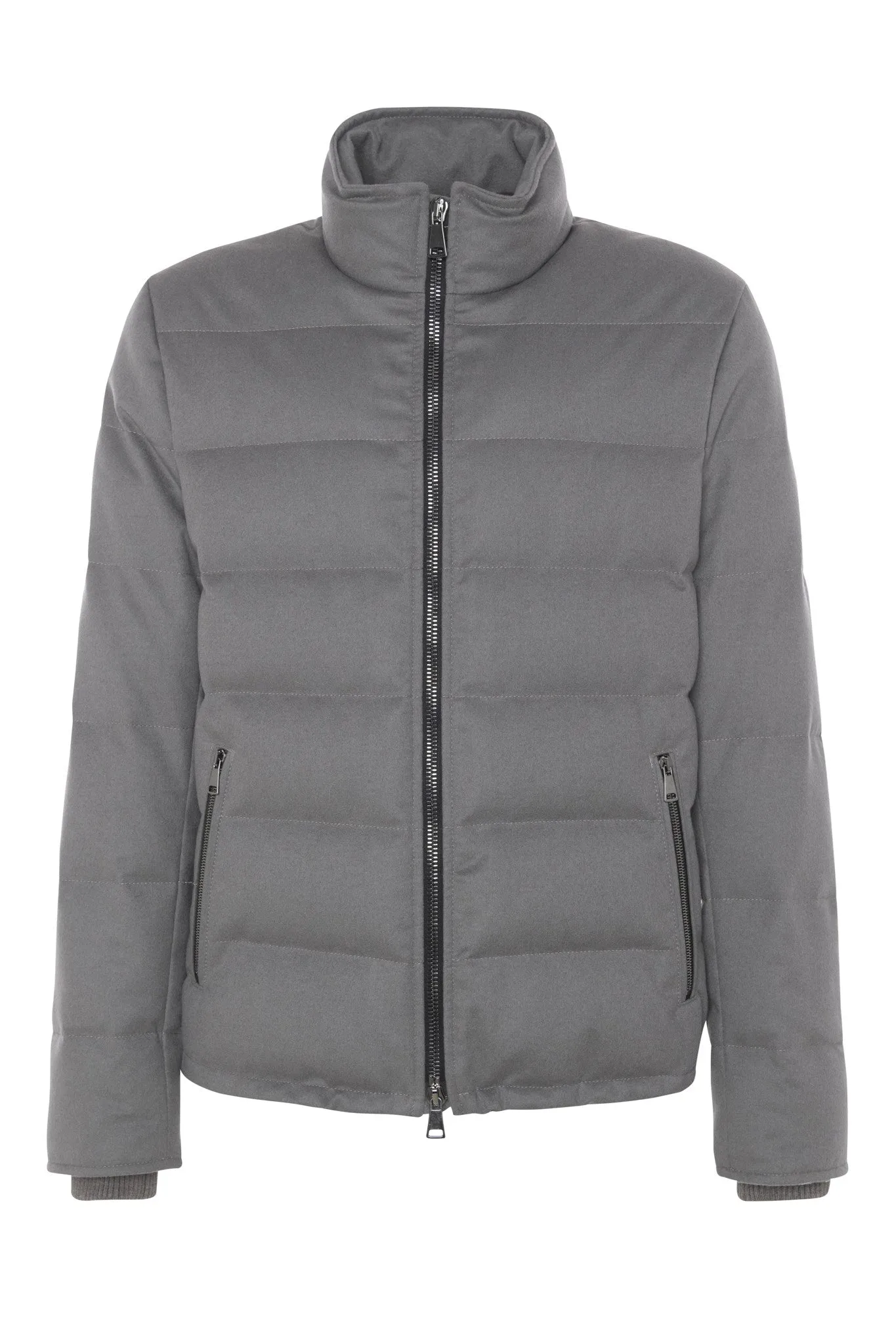 Men's Loro Piana Cashmere Quilted Down Jacket