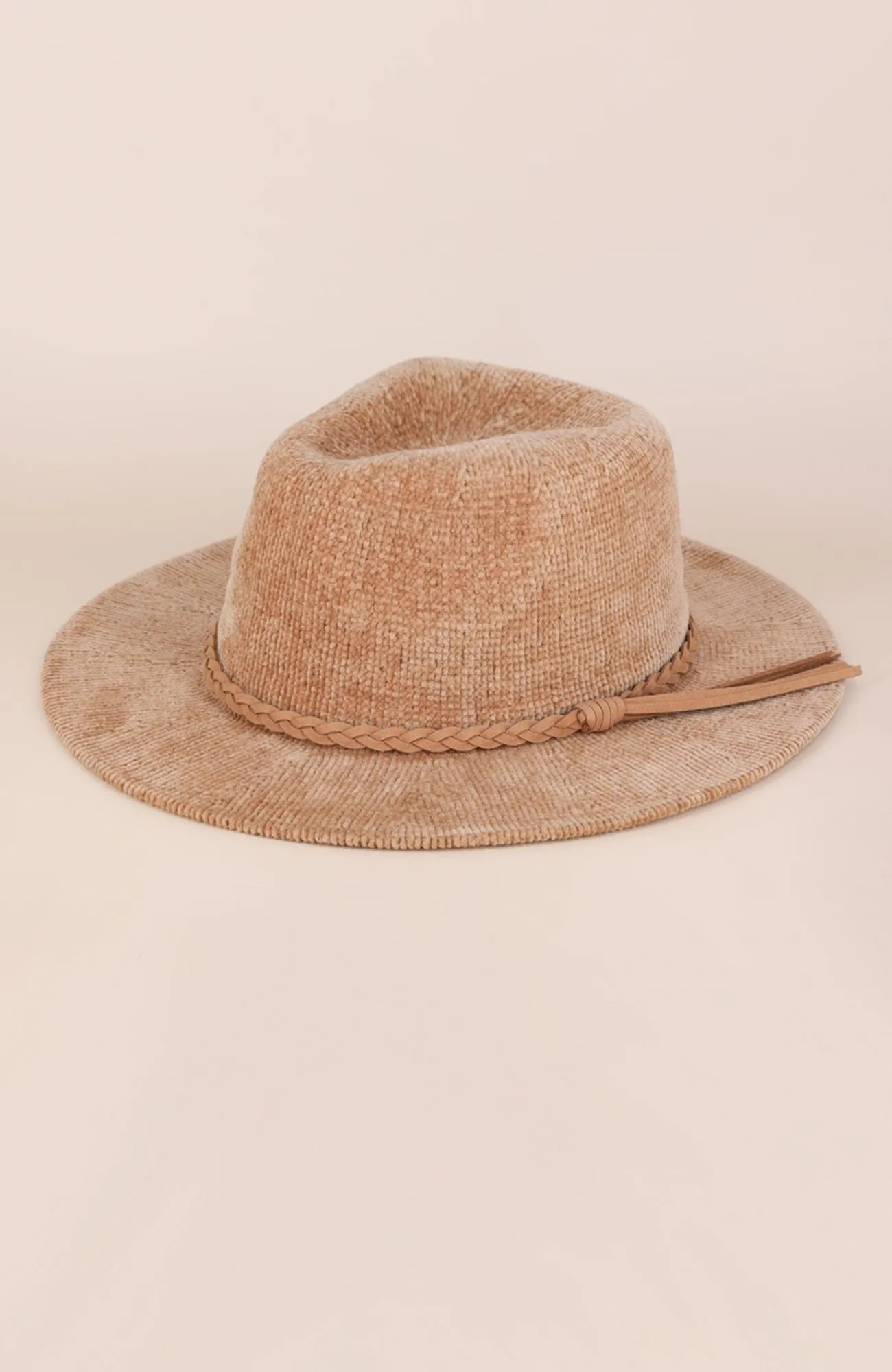 MH0134 Vicky Chenille Knit Panama Hat