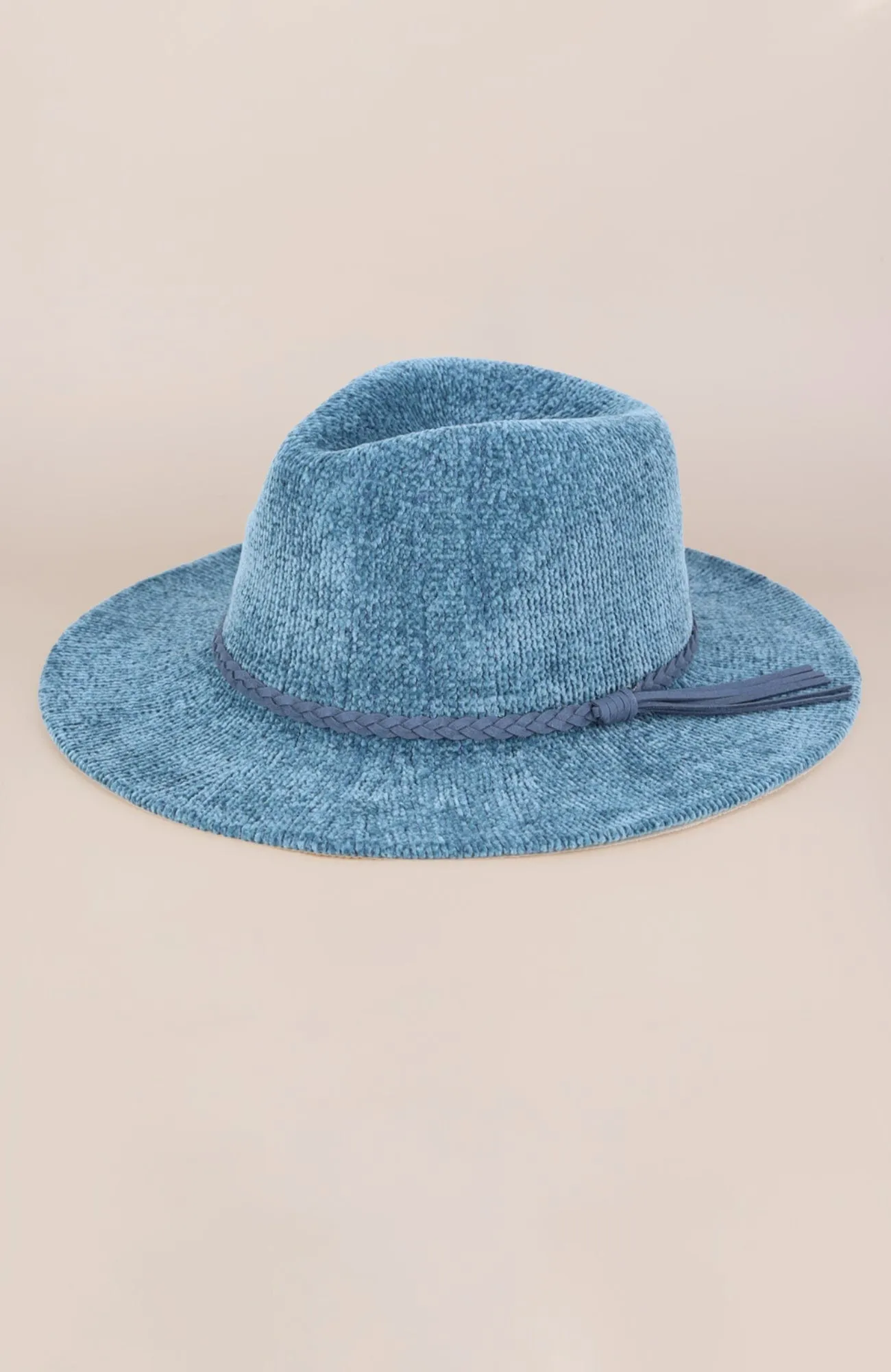 MH0134 Vicky Chenille Knit Panama Hat