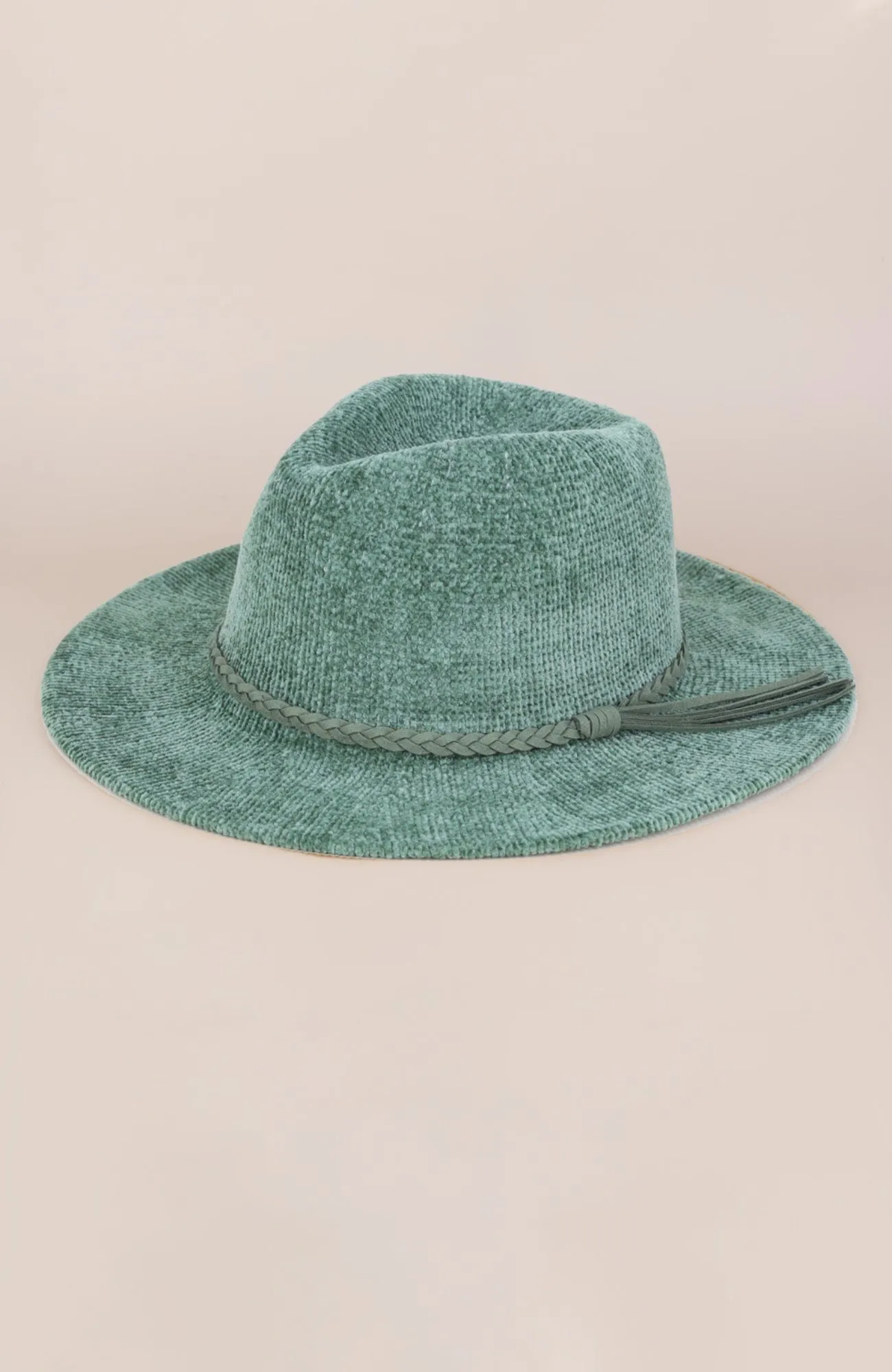 MH0134 Vicky Chenille Knit Panama Hat