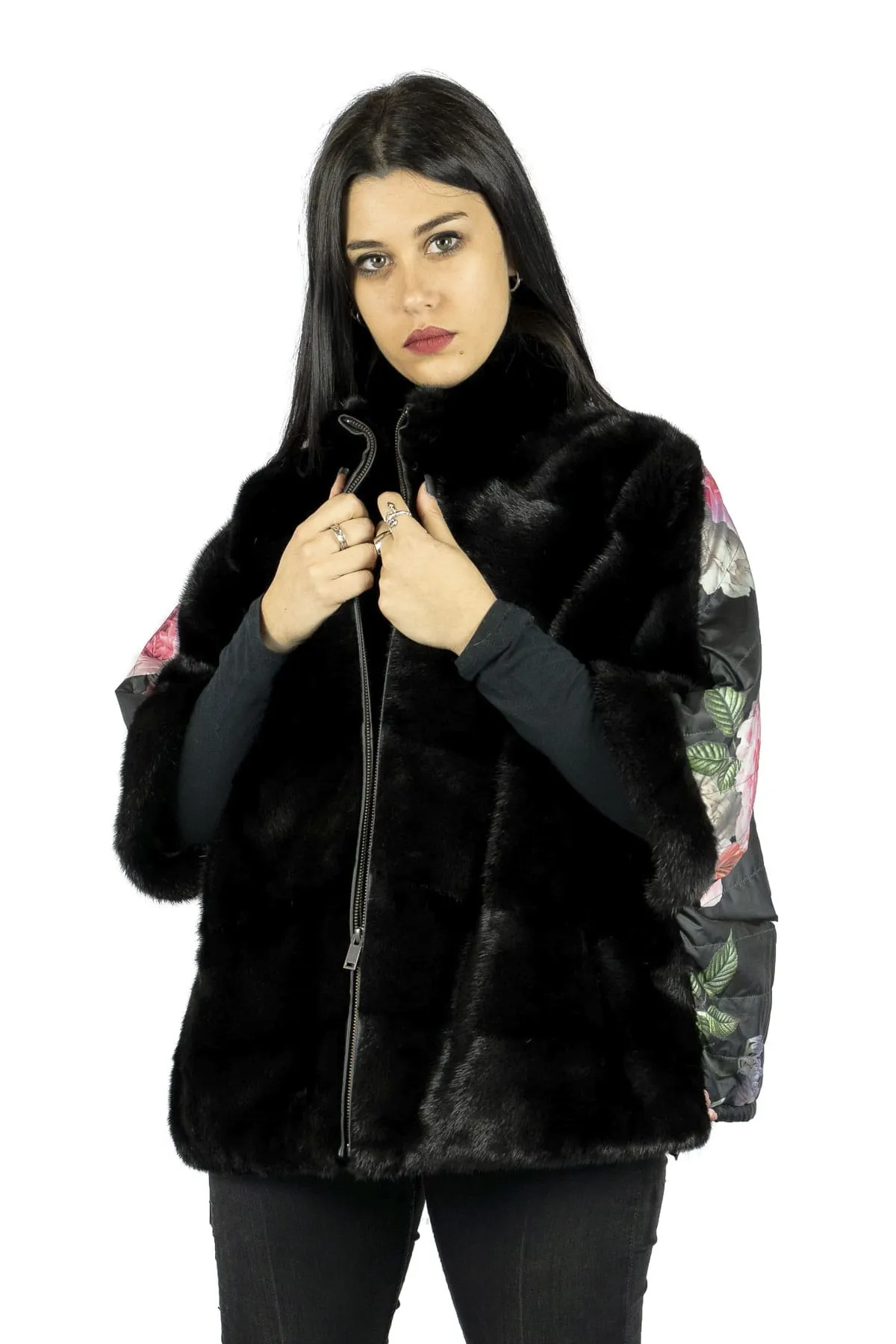 Mink cape