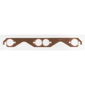 Mr. Gasket Copperseal Exhaust Header / Manifold Gasket - 1.630 Round Port - Copper - Small Block Chevy - Pair