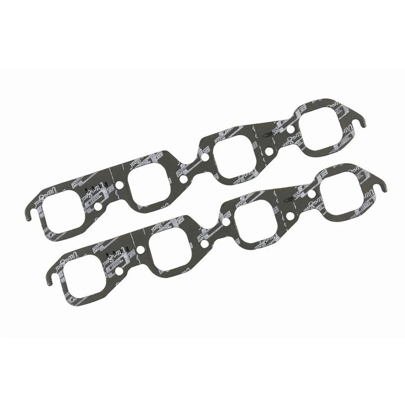 Mr. Gasket Ultra-Seal Exhaust Header / Manifold Gasket - 2.090 x 2.090 in Square Port - Steel Core Laminate - Big Block Chevy - Pair