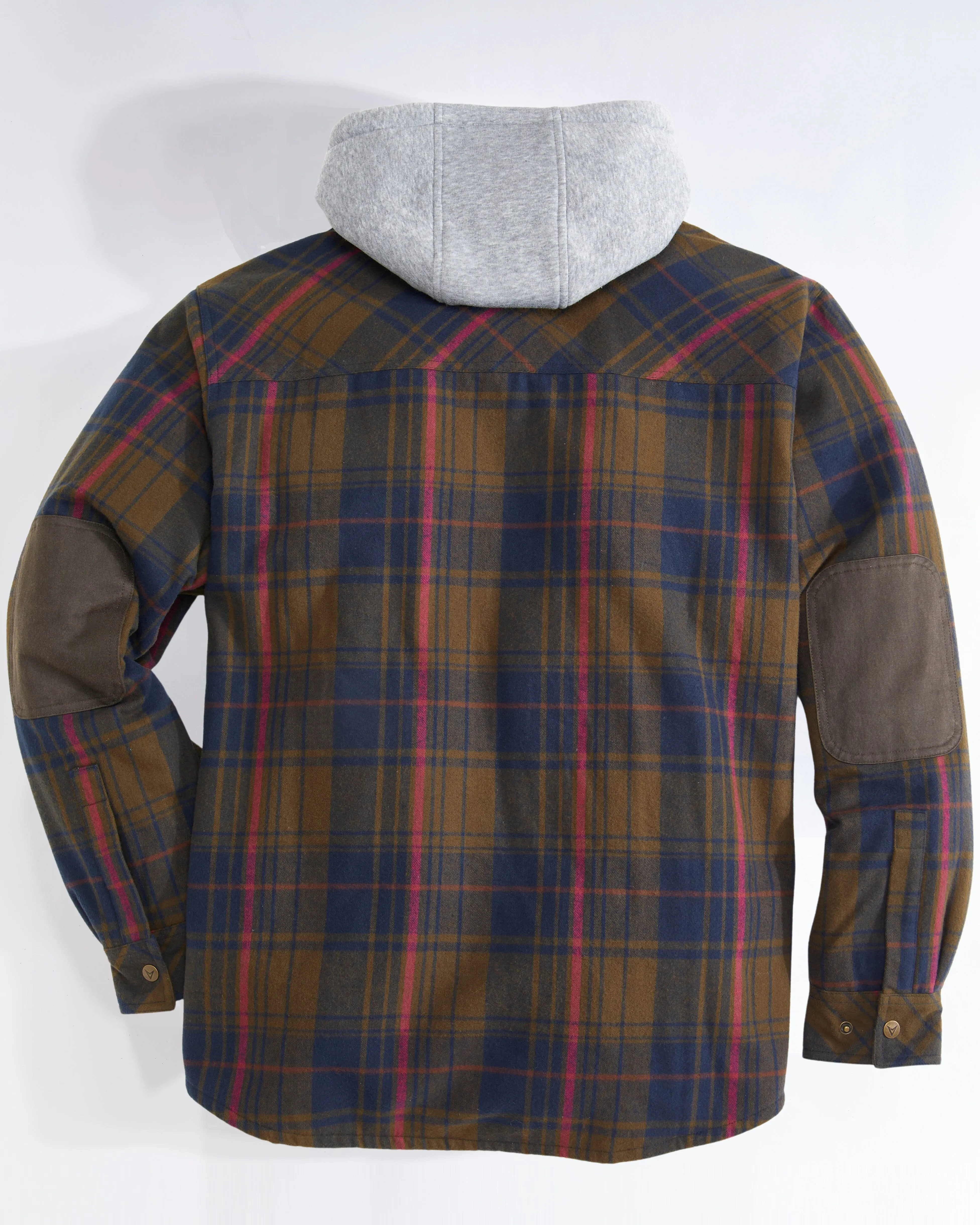 NorthWoods Berber Lined Hooded Shirt Jacket