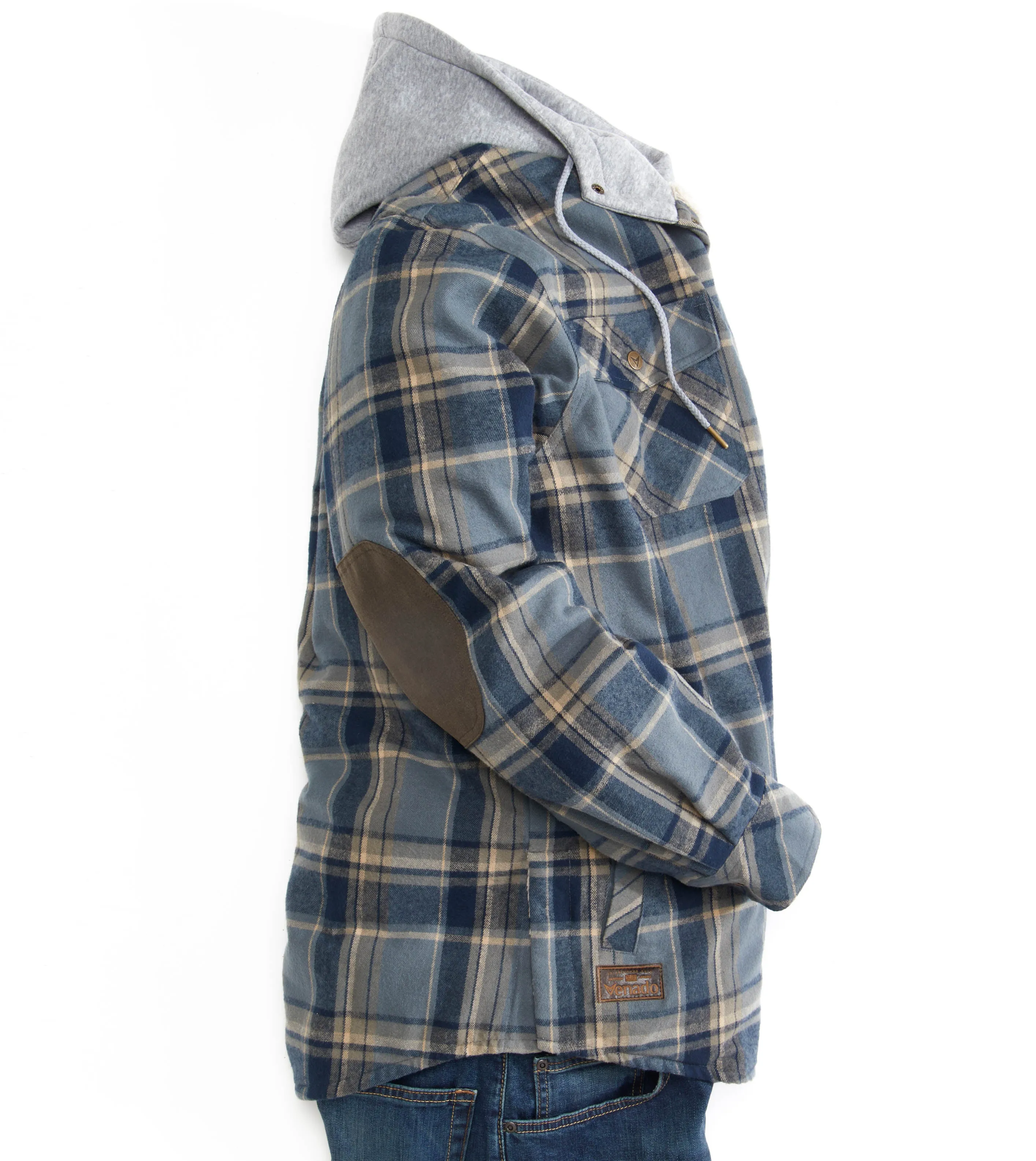 NorthWoods Berber Lined Hooded Shirt Jacket