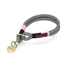 O-Ring Choker Dog Collar | Tennis Court