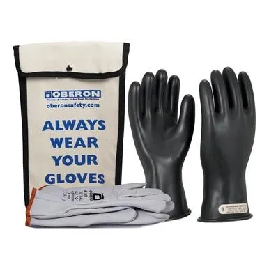 Oberon Class 00 Rubber Electrical Glove Kits