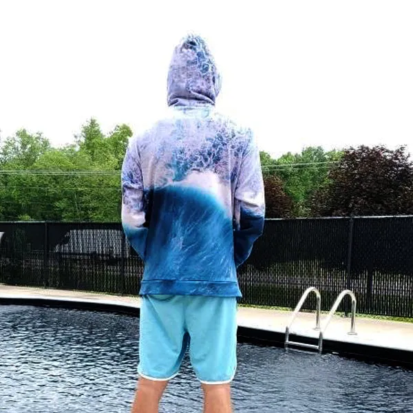 Ocean Wave Hoodie