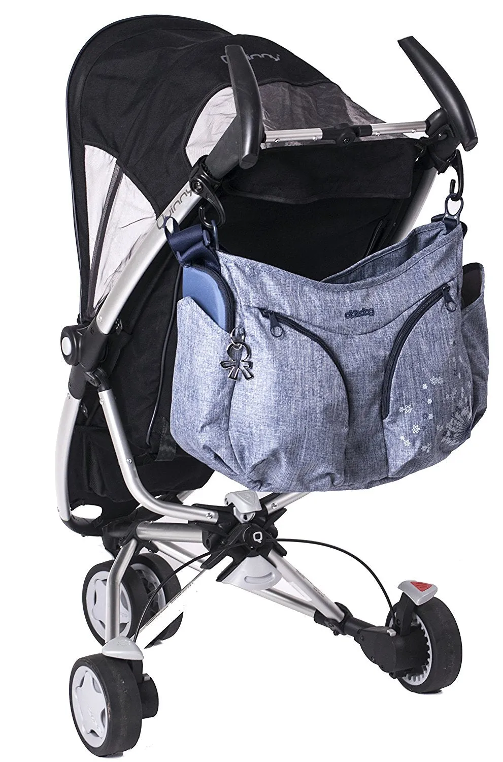 Okiedog Mondo Diaper Bag Urban Jeans