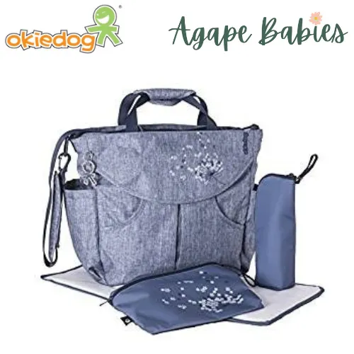 Okiedog Sumo Diaper Bag Urban Jeans