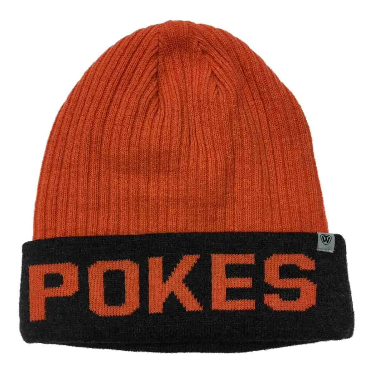 Oklahoma State Cowboys TOW Orange Gray Acrylic Knit Cuffed Skull Beanie Hat Cap