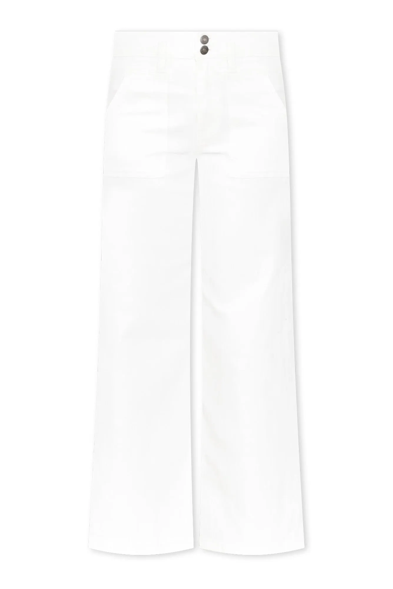 Orwell White Wide Leg Jeans