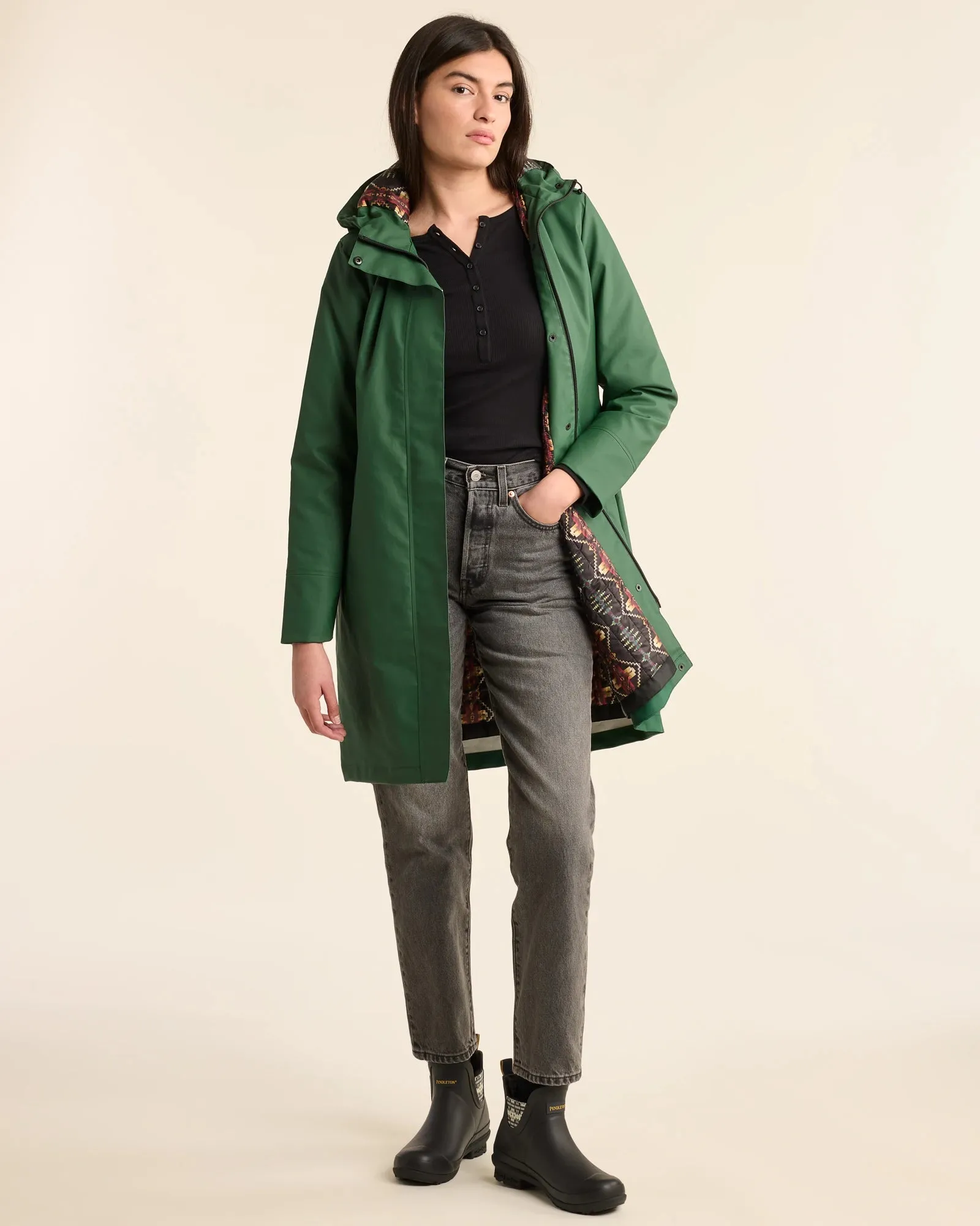 Pendleton Victoria A-Line Slicker Coat