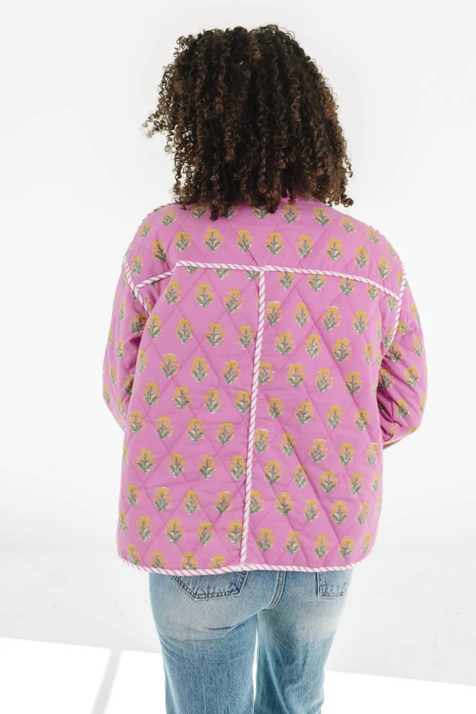 Petal Palettes Jacket - Pink