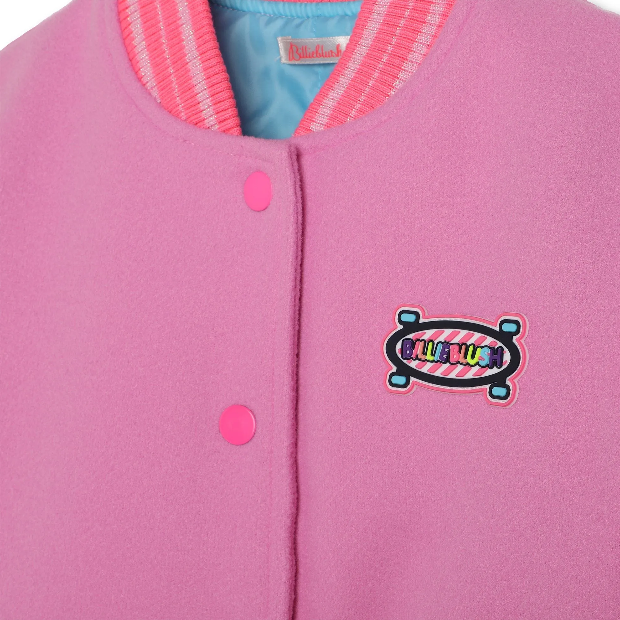 Pink Varsity Jacket