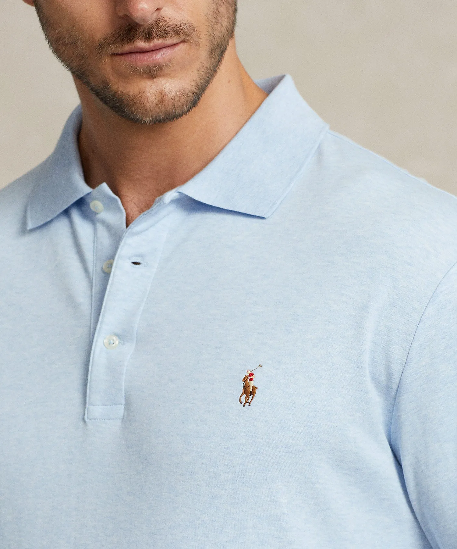 Polo Ralph Lauren Long Sleeve Soft Touch Polo Shirt