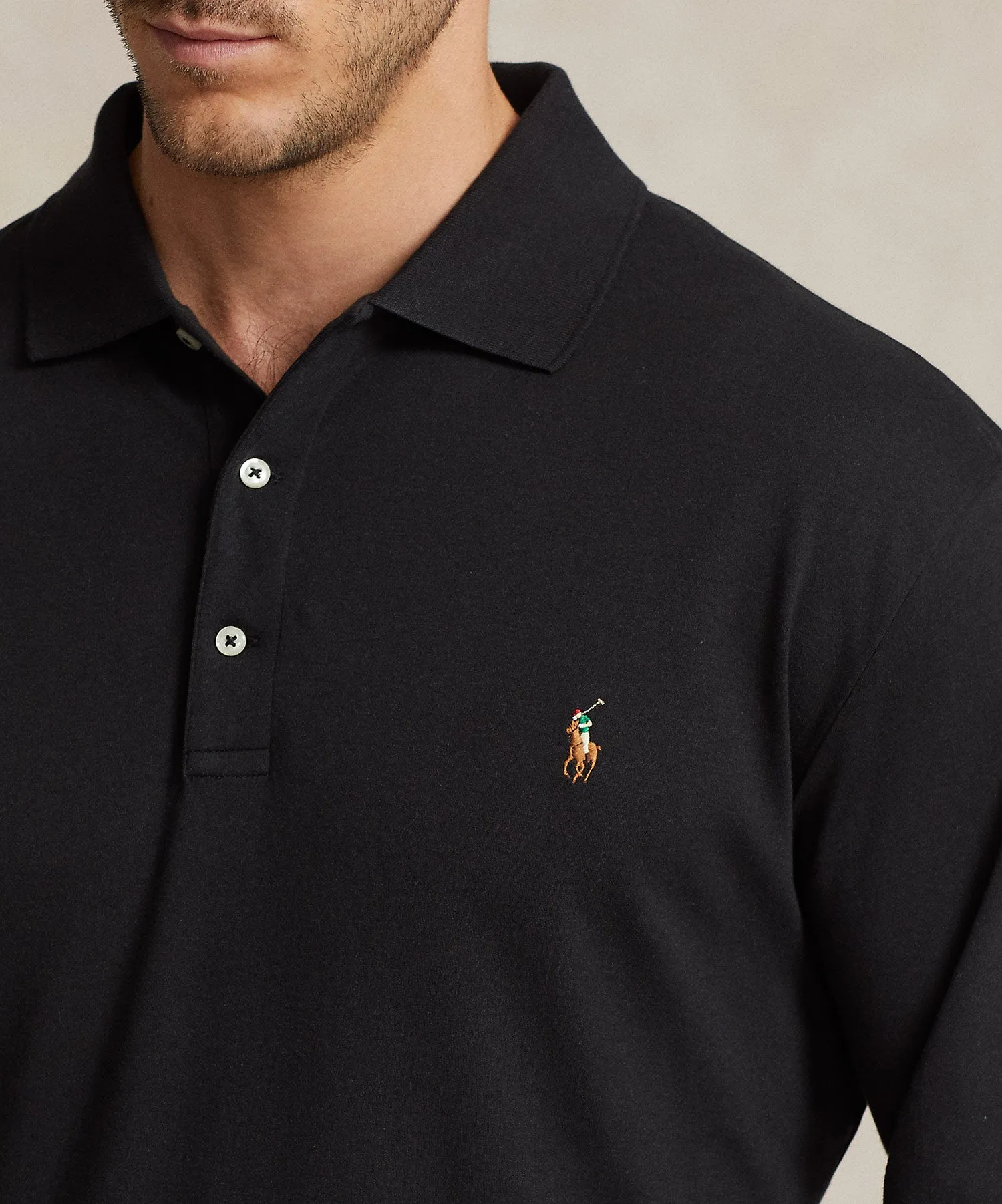 Polo Ralph Lauren Long Sleeve Soft Touch Polo Shirt