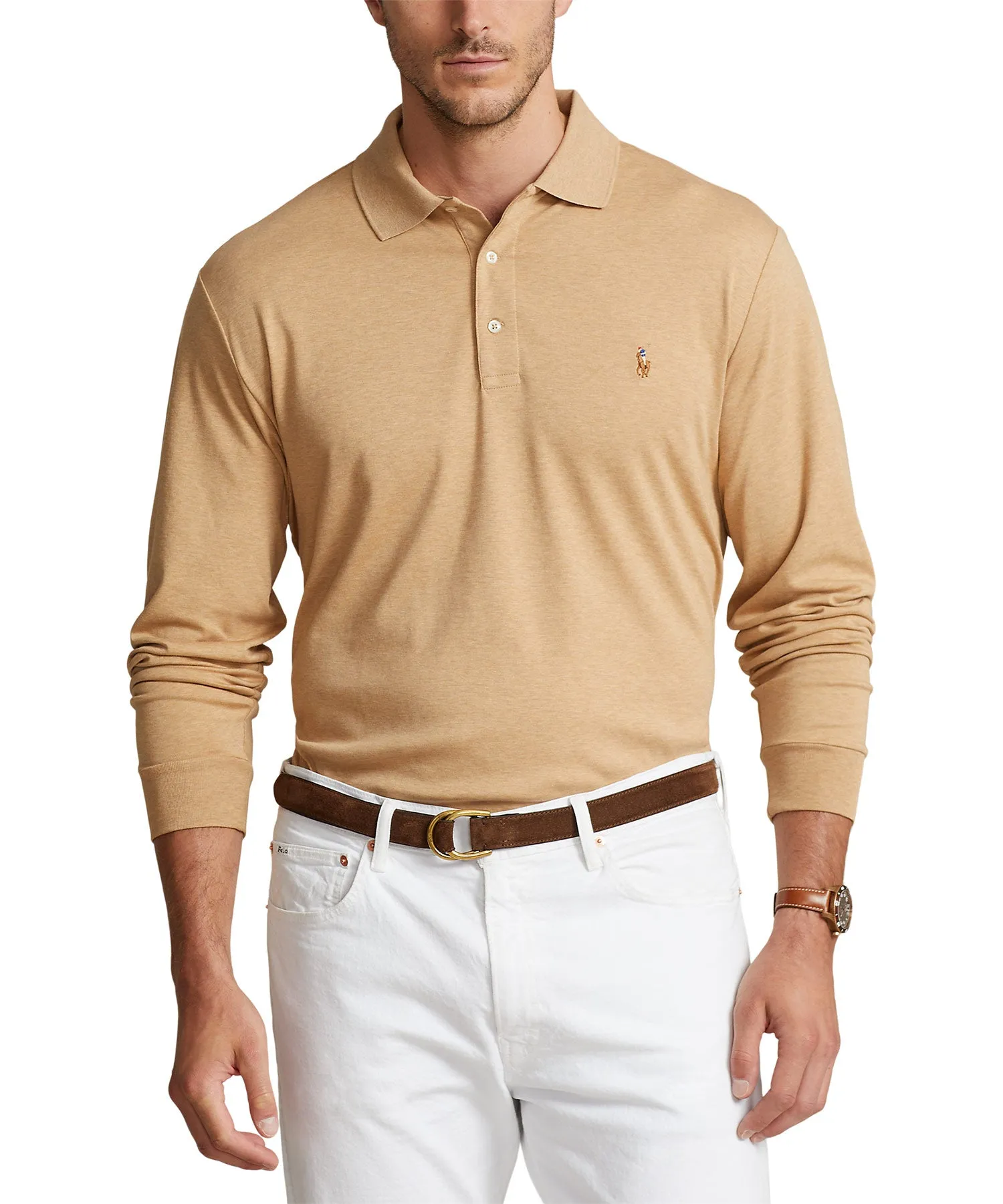 Polo Ralph Lauren Long Sleeve Soft Touch Polo Shirt