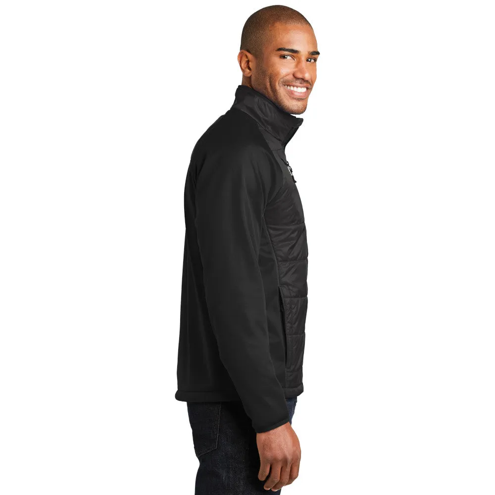 Port Authority® Hybrid Soft Shell Jacket - Deep Black