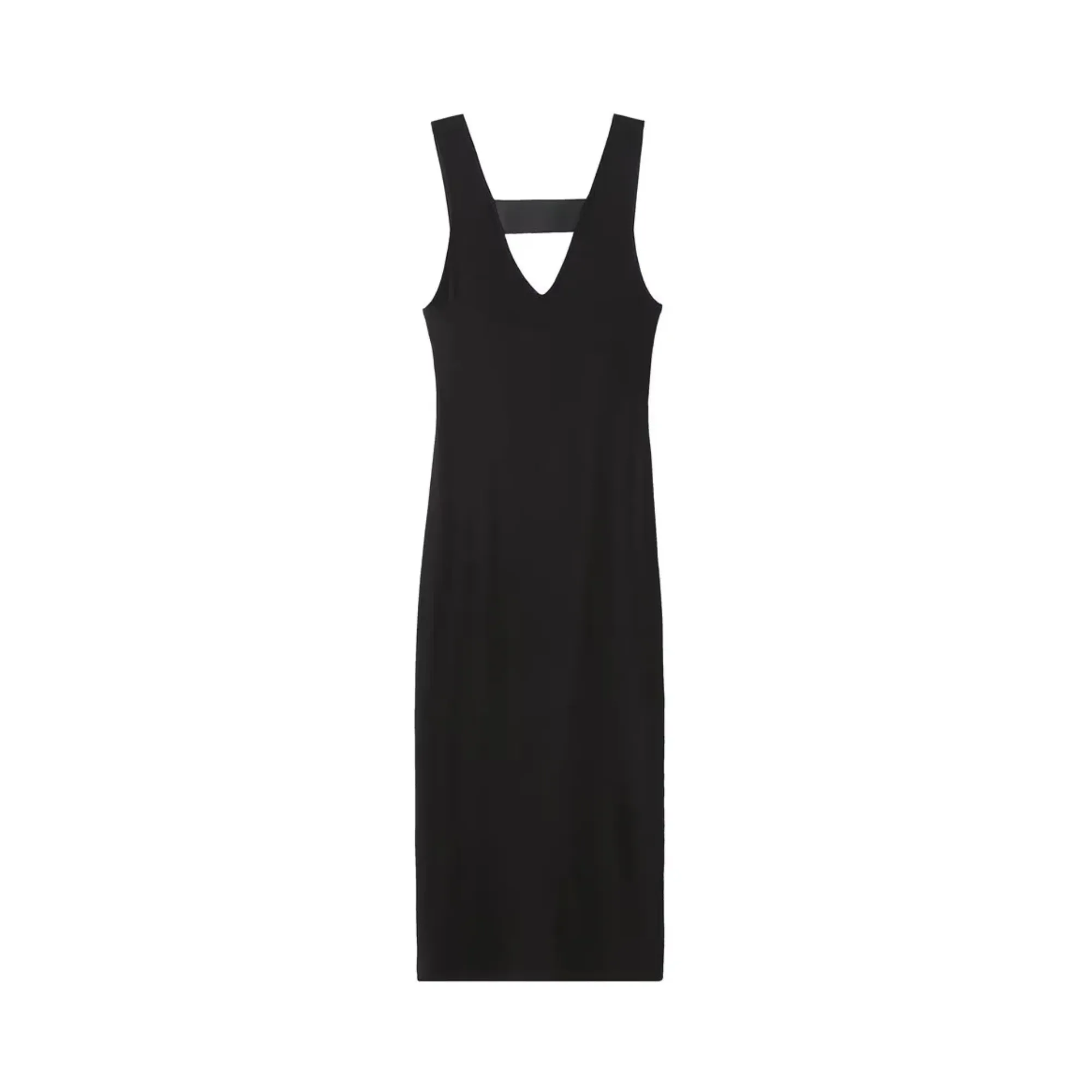 Pre Order:  Strap Knitted Sleeveless Midi Dress