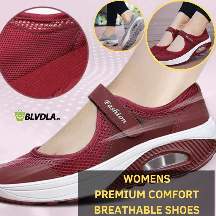 Premium Comfort Womens Breathable Shoes