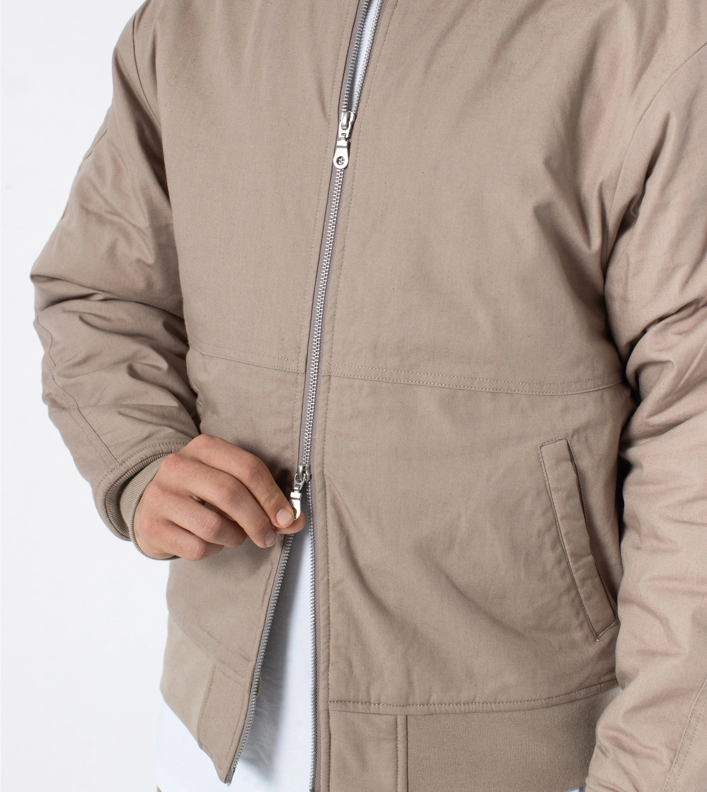 Primal Bomber Jacket Sandstone