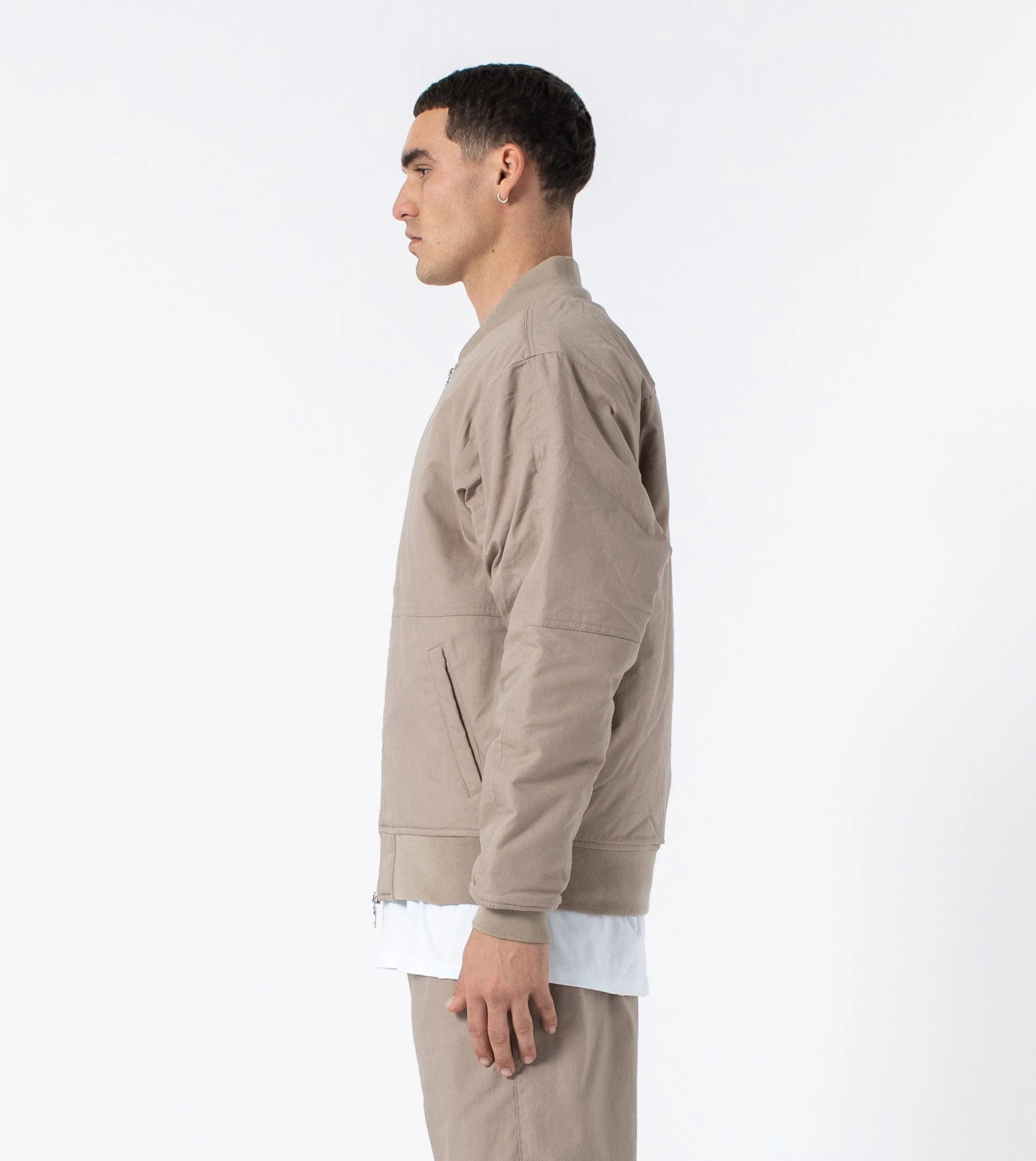 Primal Bomber Jacket Sandstone