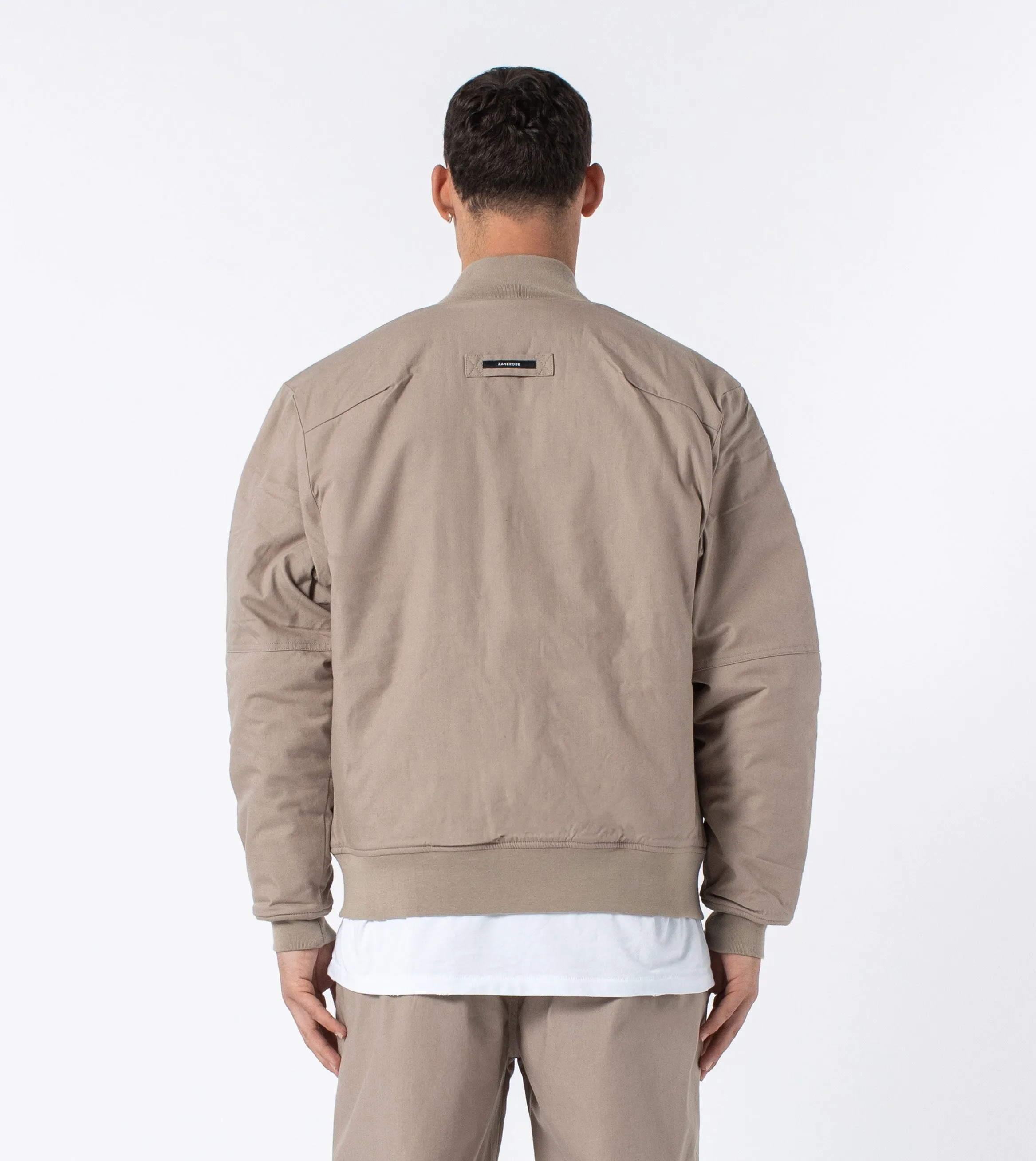 Primal Bomber Jacket Sandstone