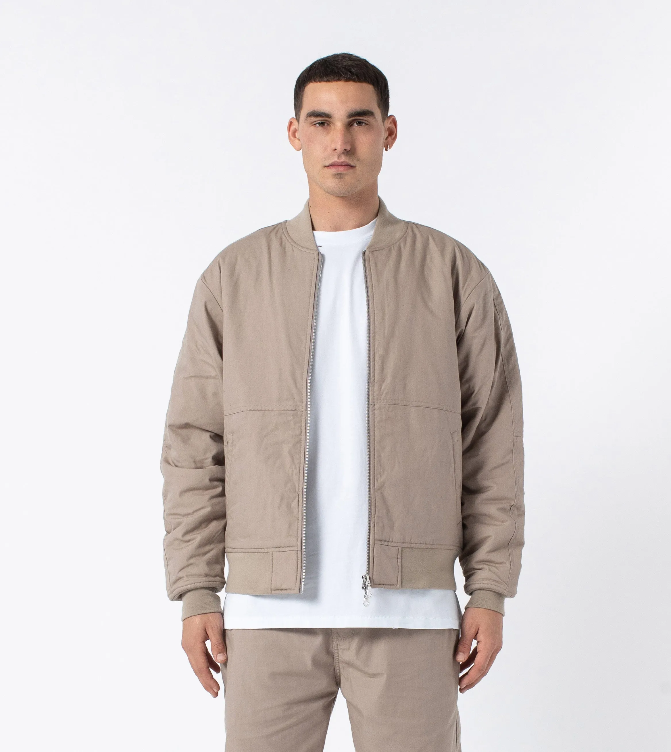 Primal Bomber Jacket Sandstone