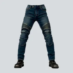 Protective men's moto jeans