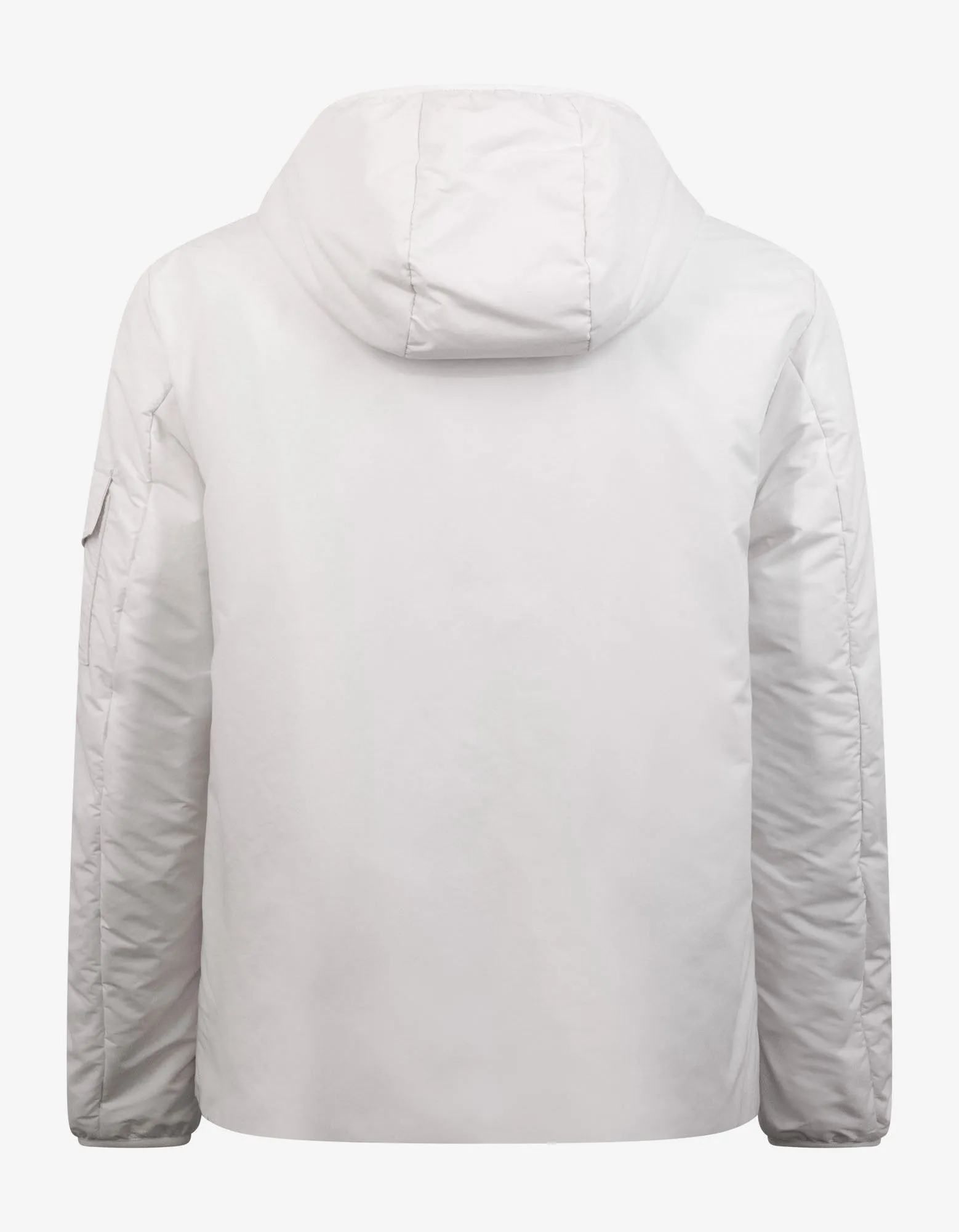 Rila White Nylon Down Jacket