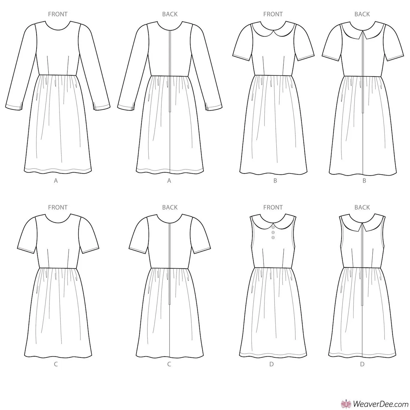 Simplicity Pattern S8946 Misses' Dresses