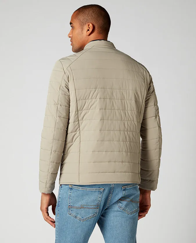 Slim Fit Quilted Casual Coat