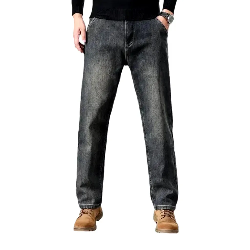 Stretchable insulated 90s men's jeans