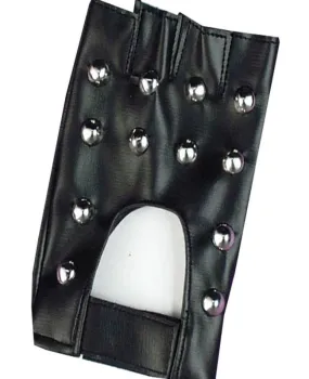 Studded Biker Gloves