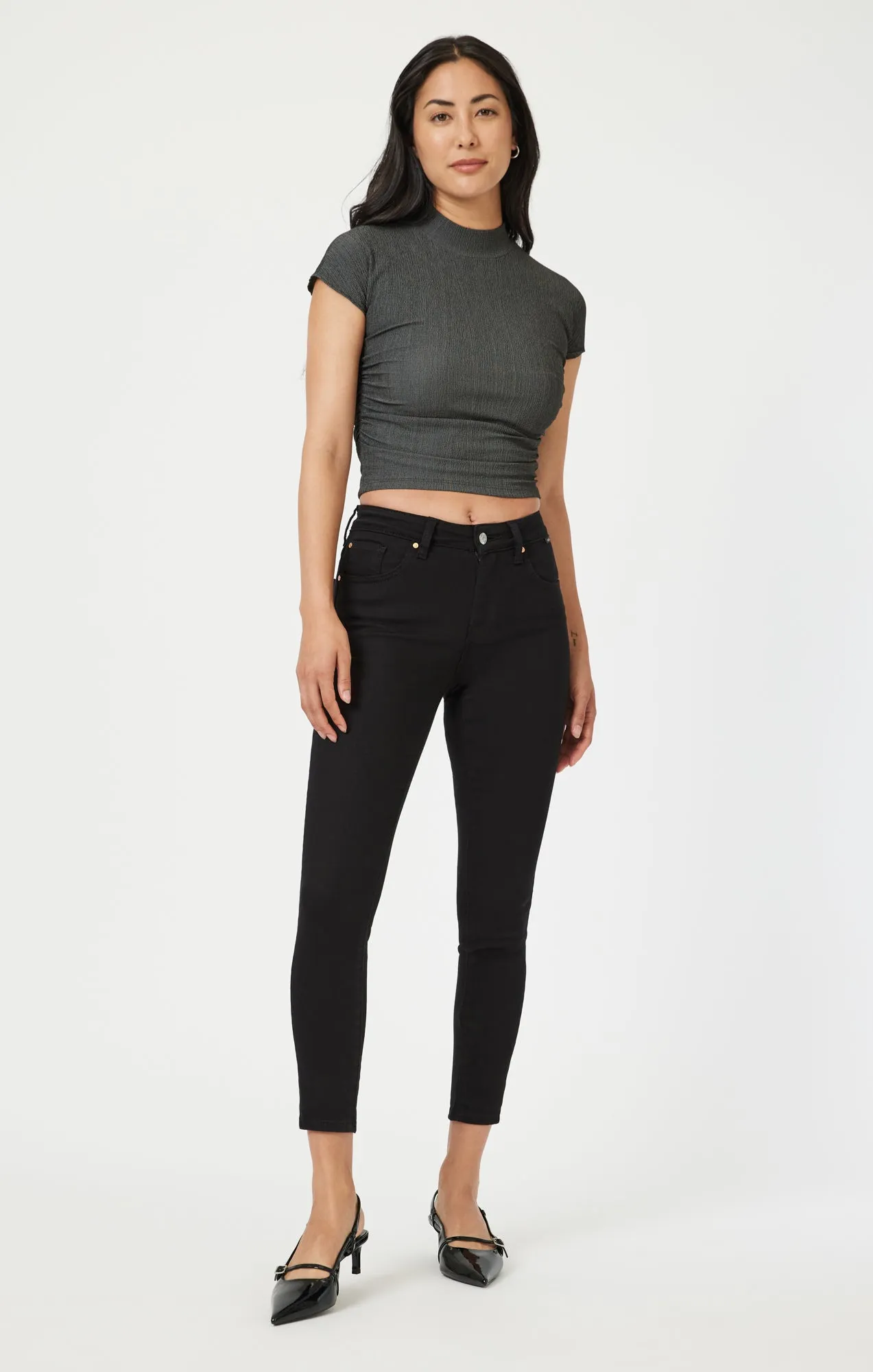 TESS SKINNY IN BLACK LA BLUE