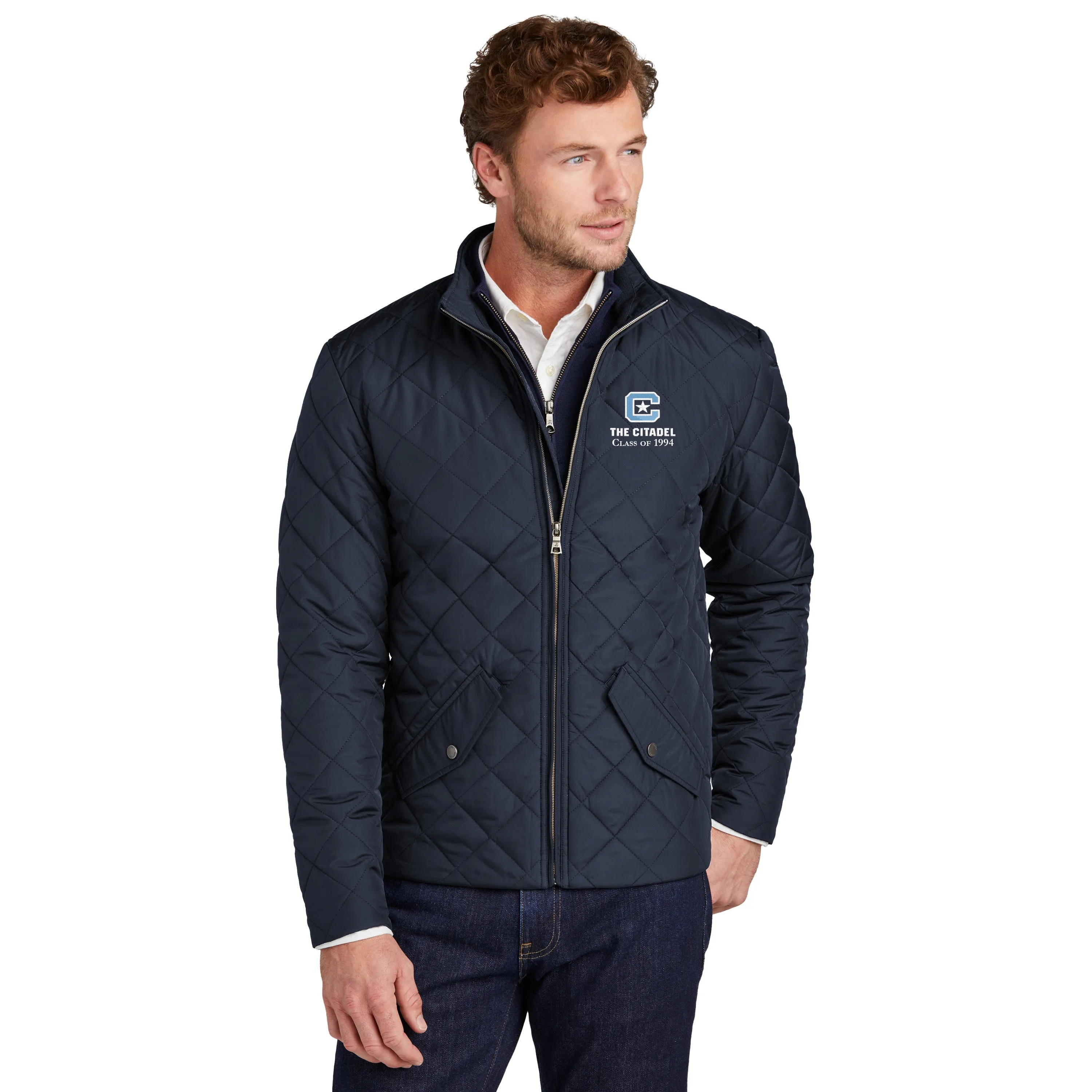 The Citadel, C Stat Logo, Class of 1994,  Brooks Brothers® Quilted Jacket