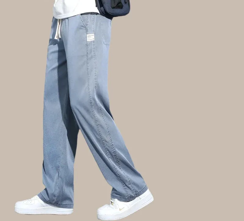 Thin Wide Leg Casual Pants