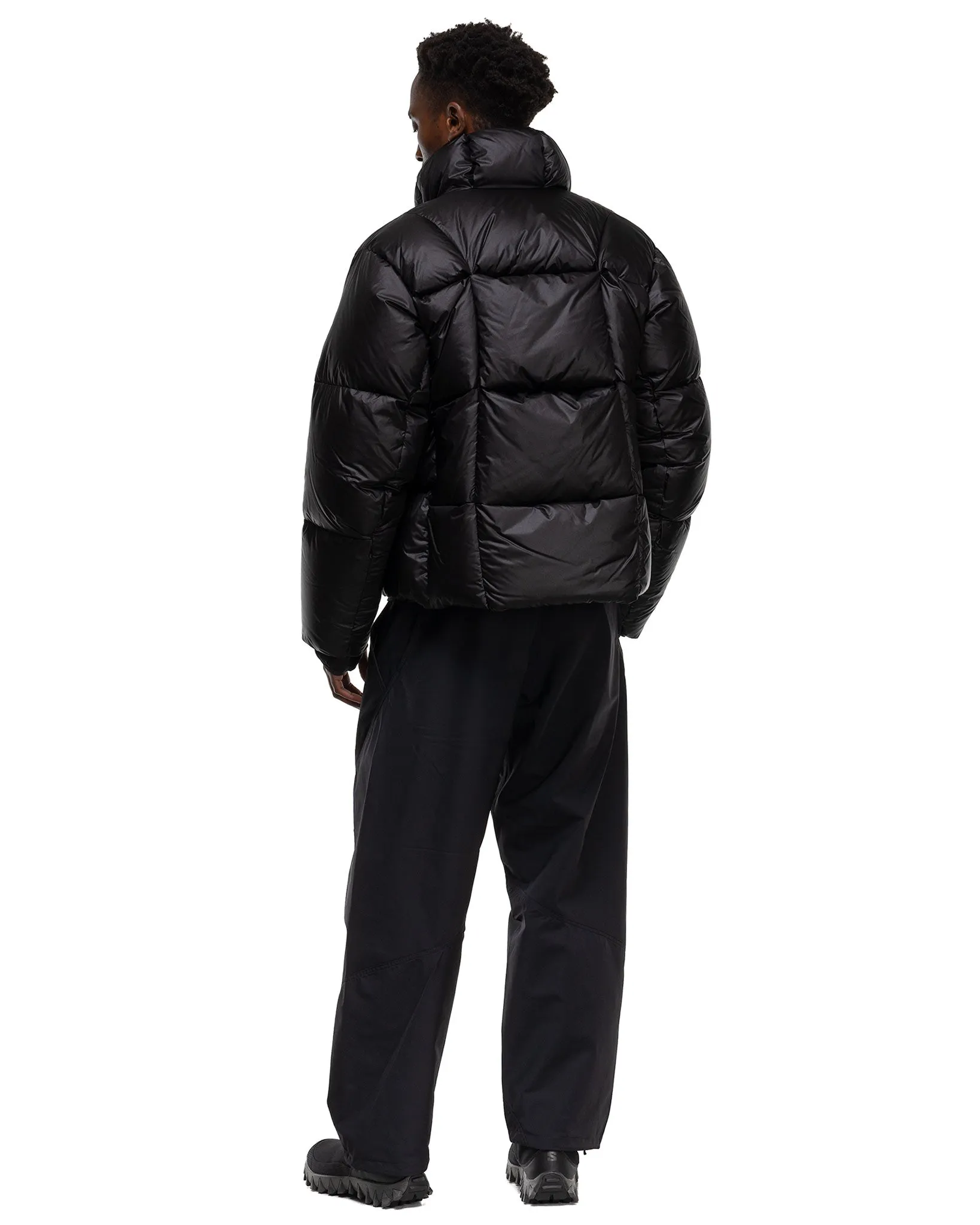 Three-Dimensional Down Jacket Black