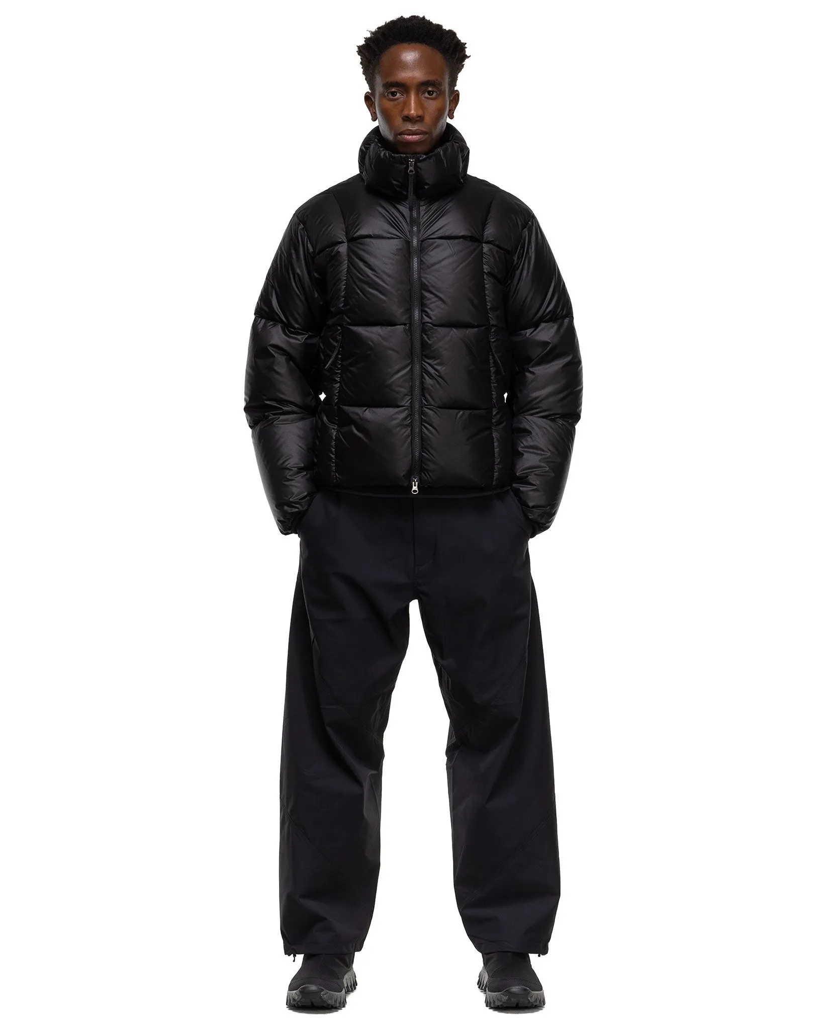 Three-Dimensional Down Jacket Black