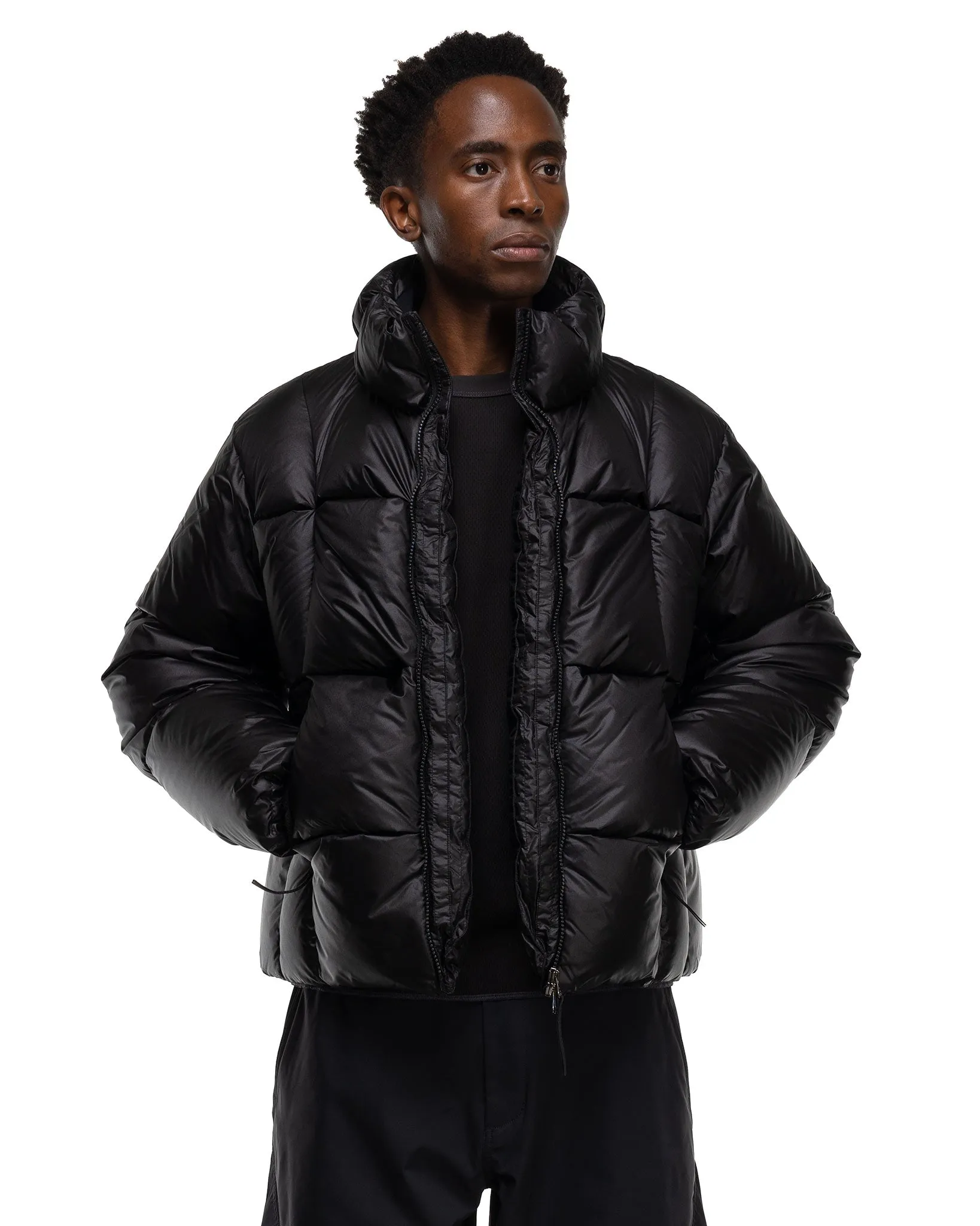 Three-Dimensional Down Jacket Black