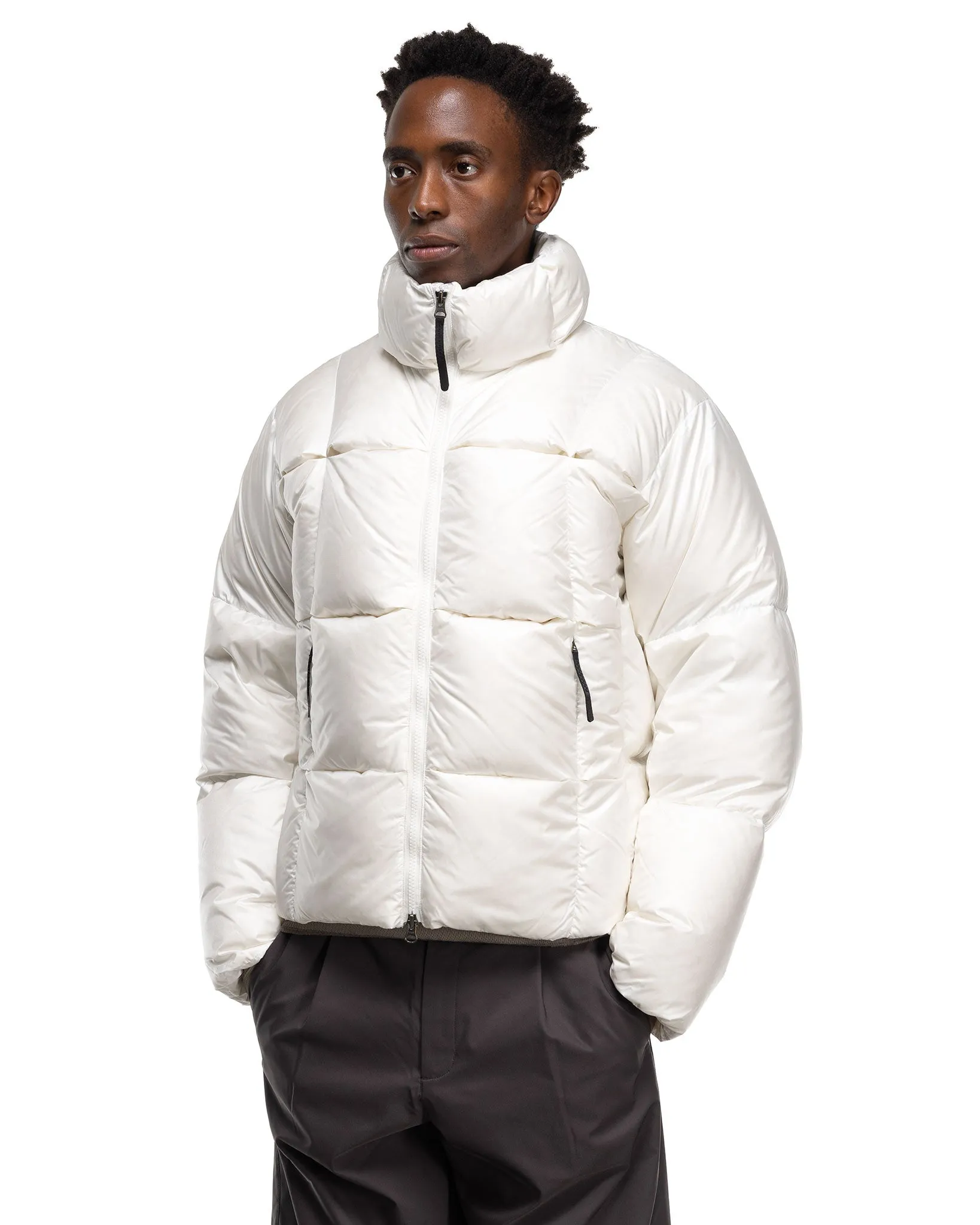 Three-Dimensional Down Jacket Undyed