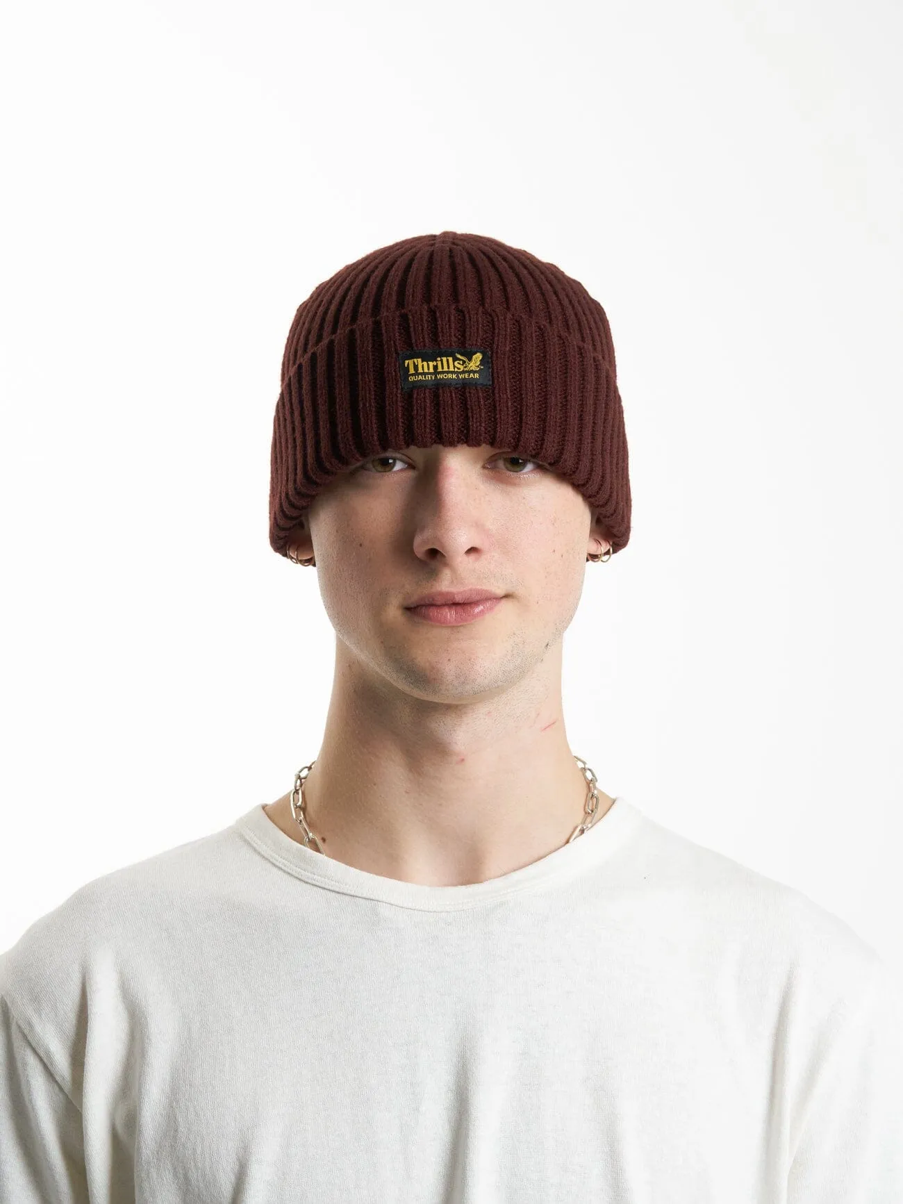 Thrills Union Beanie - Wine