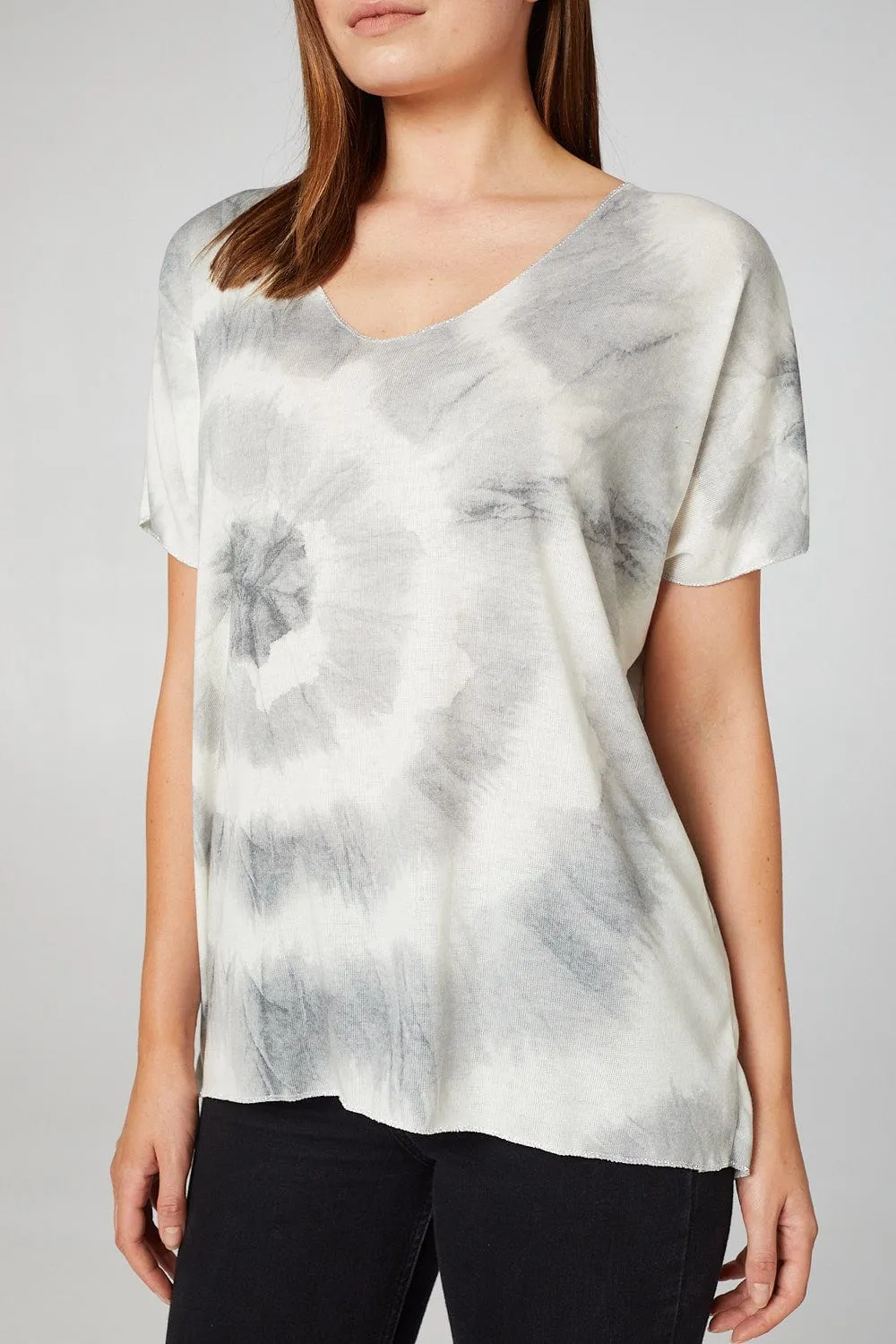 Tie Dye V-Neck T-Shirt