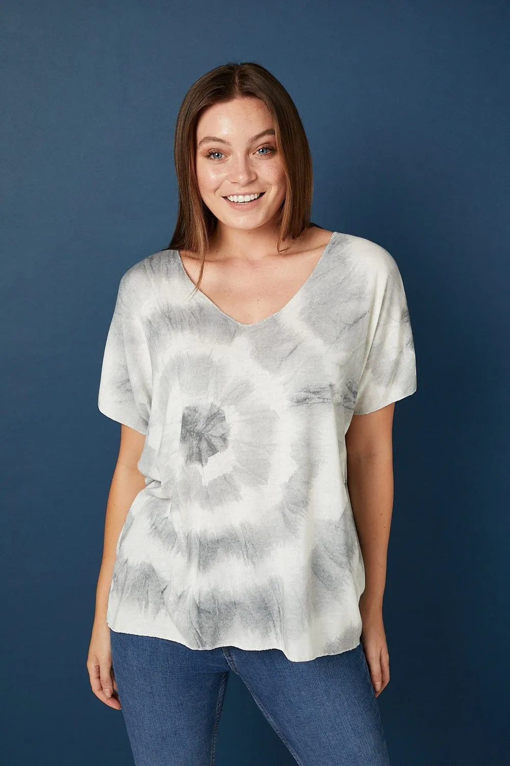 Tie Dye V-Neck T-Shirt