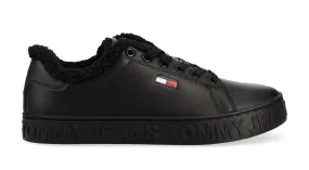 TOMMY HILFIGER Jeans Warmlined Sneaker in leather