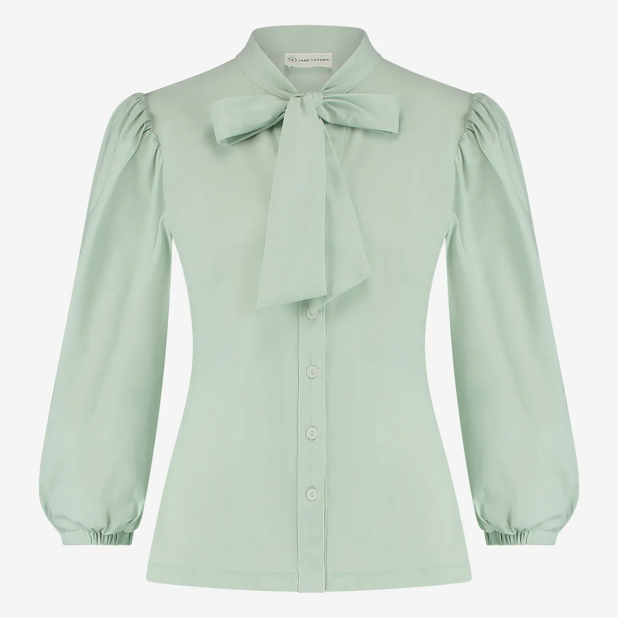 Tonnie Blouse Technical Jersey | Aqua