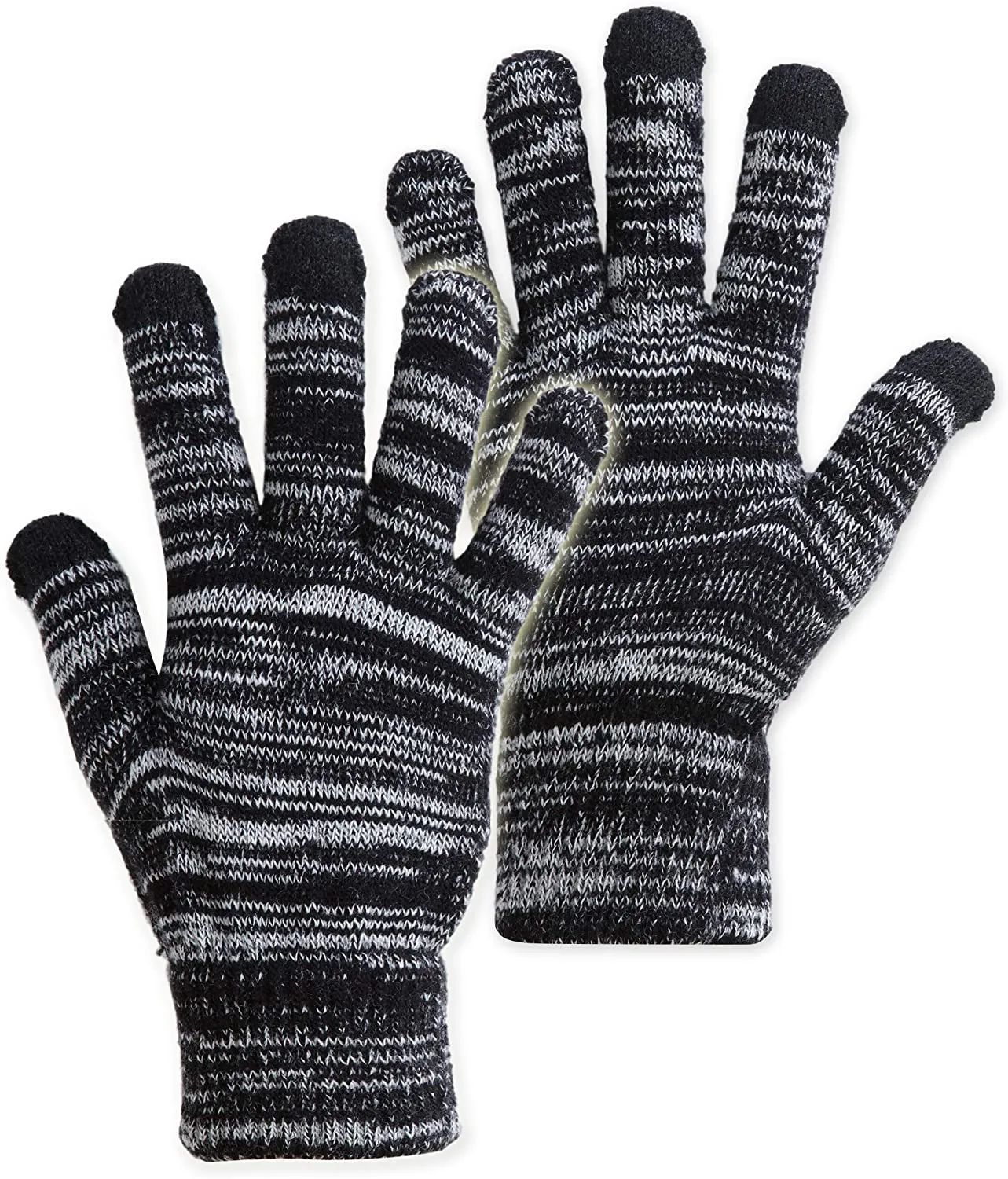 Touch Screen Winter Knit Gloves - Lightweight & Warm Thermal Magic Tech Gloves for Texting, Running, Driving, Cycling