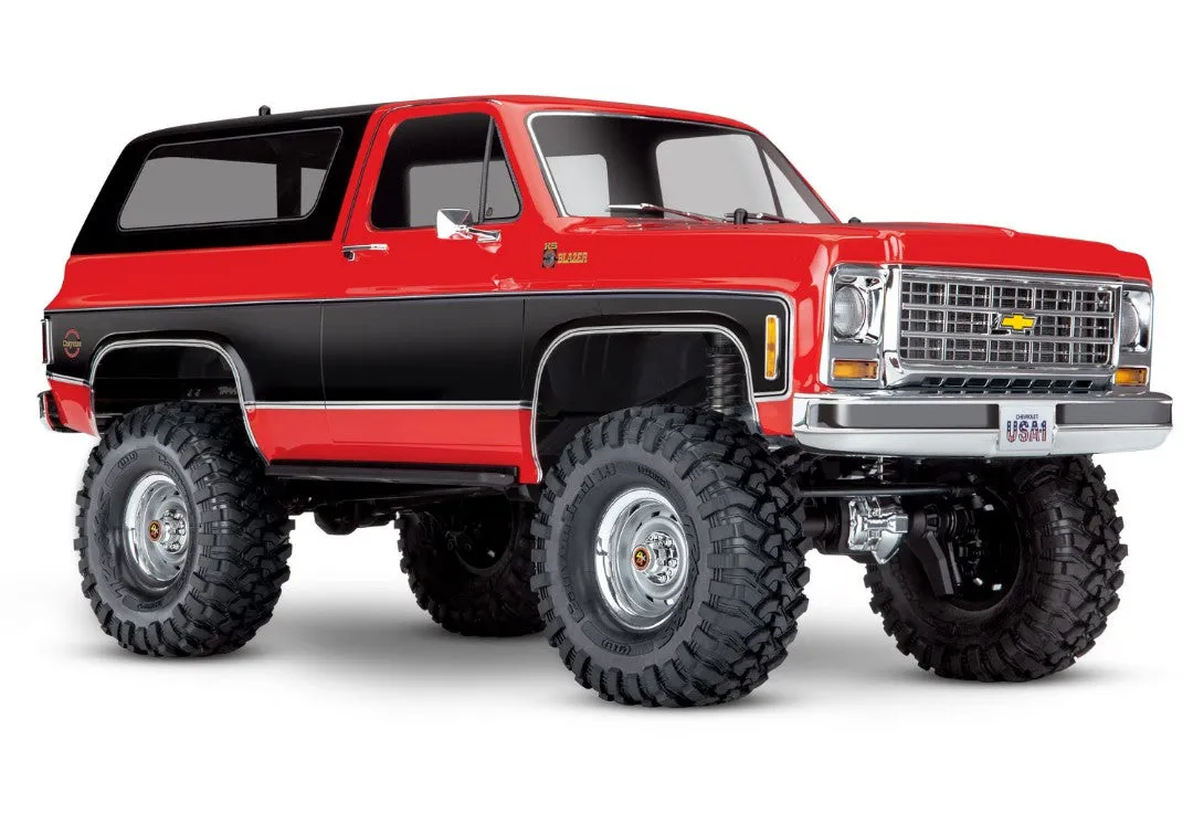 Traxxas TRX-4 1/10 4X4 Blazer RTR Crawler (Red/Black)